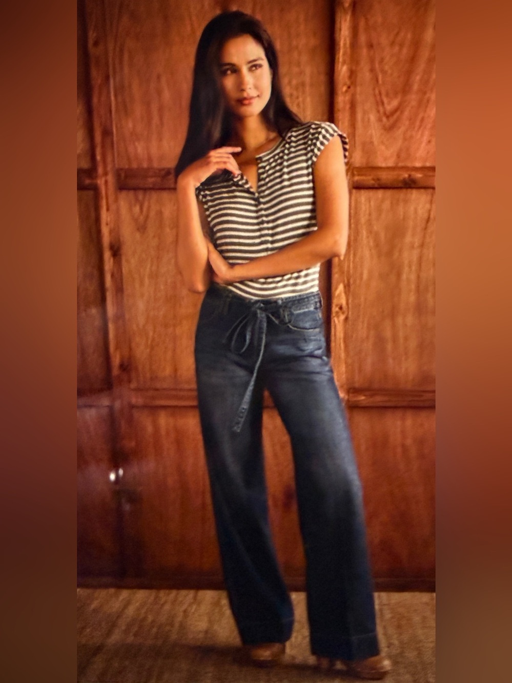 CAbi Beau Wide Leg Jeans